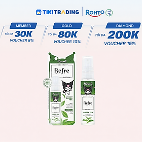 Xịt khử mùi Refre x Kuromi Natural/Whitening Perfume 30ml