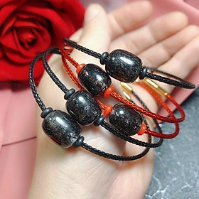 VÒNG TAY LU THỐNG VUÔNG TA T.Ó.C ĐEN ĐẬM