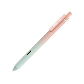 Bút Gel Bấm Không Ồn Ombre 0.7 mm - Writech W0171 - Mực Đen - Pink
