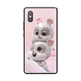 Ốp lưng TPU viền dẻo cho điện thoại XIAOMI MI 8 SE Hình Chuột Tết 2020 - Mẫu 04