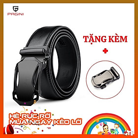 Thắt lưng nam DL09B khóa tự động - Tặng thêm 1 mặt khóa cao cấp - Dây lưng nam mặt khóa bằng thép không gỉ cao cấp – Dây nịt nam thiết kế sang trọng, lịch lãm