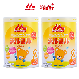 Combo 2 lon Sữa Morinaga số 2 (Chilmil) 800g