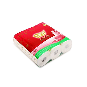 Giấy Vệ Sinh 3 Lớp Pulppy Supreme Bịch (9 Cuộn)