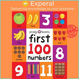 Sách - First 100 Numbers by Roger Priddy (UK edition, boardbook)