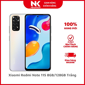 Mua Điện thoại Xiaomi Redmi Note 11S 8GB/128GB Trắng - Hàng Chính Hãng