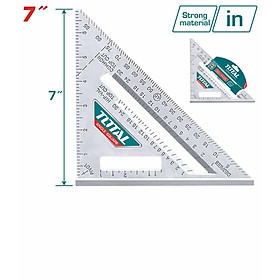 THƯỚC Ê KE TOTAL TMT61201 - HÀNG CHÍNH HÃNG