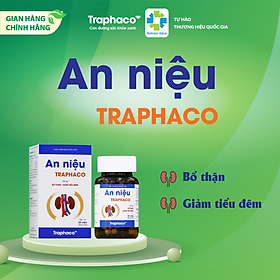 An Niệu Traphaco Hỗ Trợ Giảm Tiểu Đêm , Tiểu Nhiều Lần Do Thận Kém Hộp 30 Viên