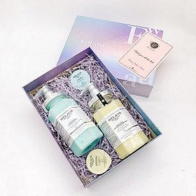 Set quà tặng gồm Bộ gội xả Nấm Truffle Weilaiya phục hồi đa tầng, giúp tóc mềm mượt Weilaiya - Tặng kèm set minisize dầu gội - Gói hộp quà sang trọng