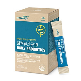 [Men vi sinh DAILY PROBIOTICS Hàn Quốc] Daesang Wellife / DAILY PROBIOTICS 19