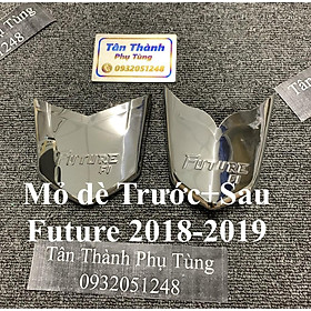 Mỏ Dè trước sau Inox dành cho xe Future FI 2012-2017, Future 2018-2019