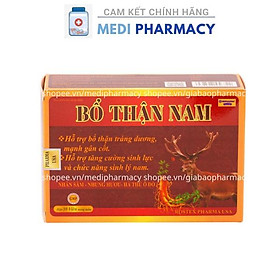 Viên uống sâm nhung Bổ Thận Nam tăng cường sinh lý, bổ thận, tráng dương - Hộp 30 Viên (Dạng Vỉ)