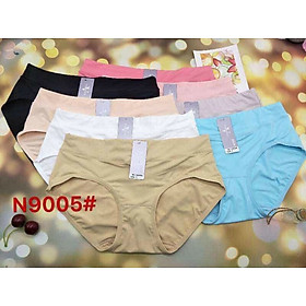 Combo 5 quần lót nữ thun lạnh trơn Voronin N9004, N9005