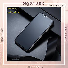 Mua Kính cường lực nhám cho iPhone 11 / Xr chống vân tay full màn hình cao cấp ( hàng chính hãng)