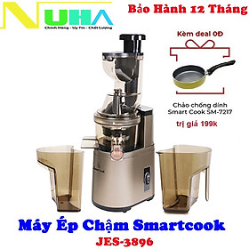 Mua  Hàng Chính hãng  Máy ép chậm Smartcook JES-3896 thương hiệu của Elmich ép kiệt nước  giữ nguyên tinh chất