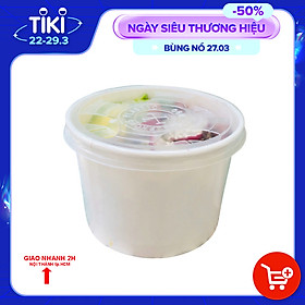 Mua Tô Giấy Dùng 1 lần KETILO Cao Cấp 250ml  Trắng Trơn  Cứng Cáp  An Toàn và Thân Thiện Môi Trường - HÀNG CHÍNH HÃNG TG100