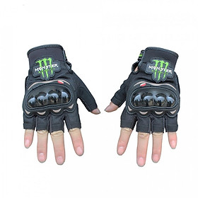 [BÁN SỈ] Găng tay MONSTER có gù - găng tay motor - găng tay thể thao