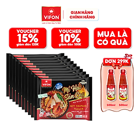 Thùng 24 mì hải sản cay vifon
