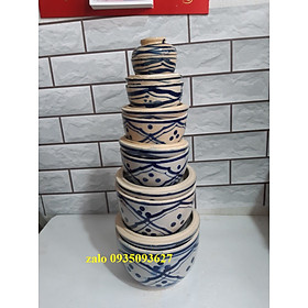 Mua Hủ đựng  thố đựng lớn 17 cm
