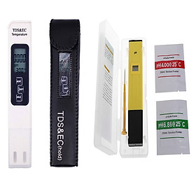 Mua Combo bút đo độ PH và bút thử nước EC