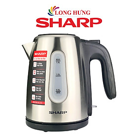 Bình đun siêu tốc Sharp 1.5 lít EKJ-15EVS-ST - Hàng chính hãng