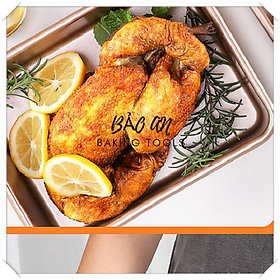 Mua Khay nướng bánh chữ nhật sâu lòng chống dính