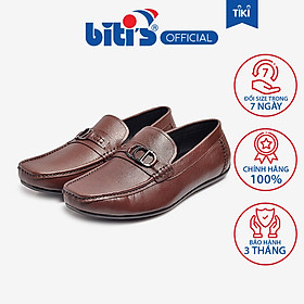 Giày Mocasin Nam Biti's BMM000477NAD (Nâu đậm)