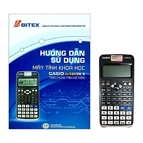 Combo Máy Tính Casio FX 580 VN X + Hướng Dẫn Sử Dụng Máy Tính Khoa Học Casio FX 580 VN X Trong Chương Trình Phổ Thông