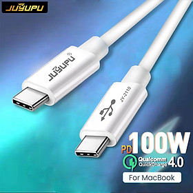 Mua Cáp sạc Type C JUYUPU PD 100w nguồn điện 5A dây bọc TPU sạc nhanh cao cấp chính hãng cáp sạc TL12
