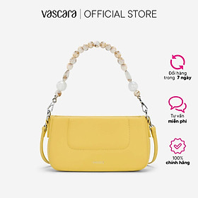 Vascara Túi Xách Nhấn Dây Chuỗi Hạt Vân Đá - TOT 0109