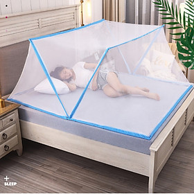 Mua Màn  mùng chụp tự bung  màn chụp thông minh mùng thông minh (160cm x 200 cm)