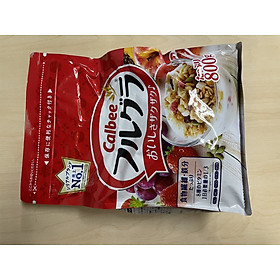 Ngũ cốc hoa quả Calbee Furugura Nhật Bản gói 800g