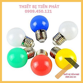 Mua Bóng Đèn LED Chanh Tròn Kín Nước 3W-220v Đủ Màu Sắc Đỏ  Trắng  Vàng  Hồng  Xanh  Đổi Màu