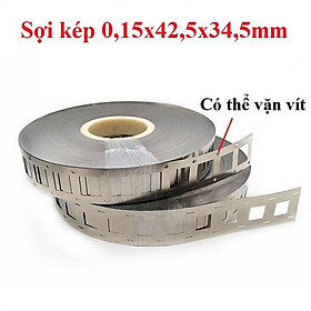 Mua Kẽm nối pin 32650 loại đơn và đôi dành cho khung nhựa (mét)