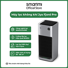 Mua Tặng đèn Smartmi- Máy lọc không khí Xiaomi Smartmi Jya Fjord Pro – Tốc độ lọc nhanh  Lọc sạch 99 99% bụi bẩn  vi khuẩn– Bản Quốc Tế - Hàng chính hãng