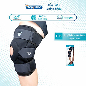 Bó gối đai dán có nẹp drytex United Medicare (F06)