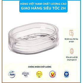 Hộp đựng xà phòng, khay xà phòng tiện lợi phong cách Nhật Bản , Nhựa Việt Nhật - Hàng Việt Nam