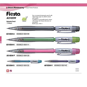 Bút chì kim bấm nét 0.5mm Fiesta Pentel/AX105W