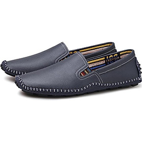 Hand Sewn Driving Peas Shoes Men's Plus Size Breathable Lazy Casual Shoes