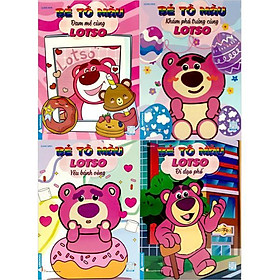 Combo Sách Bé Tô Màu Lotso (Bộ 4 Cuốn)