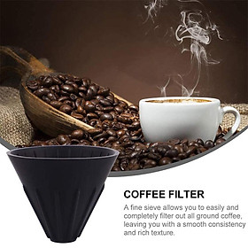 Pour Over Coffee Maker and Tea Dripper, Portable Drip Cone Filter Silicone Strainer Brewer, Coffee Maker Accessories, Easy to Clean