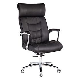 Ghế Giám Đốc 2 Cần Chân Tay Hợp Kim Nhôm Cao Cấp IBIE IB016 - Đen