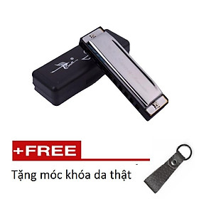 Mua Kèn harmonica diatonic swan key c 10 lỗ 206439206614 tặng móc khóa da