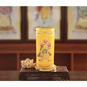Mua ỐNG CẮM NHANG HOA SEN LƯU LY THỜ CÚNG