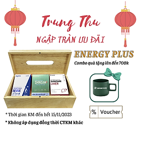 Trung Thu ENERGY PLUS SHINPOONG - Combo Shinsam Premium, Shinsam Revive