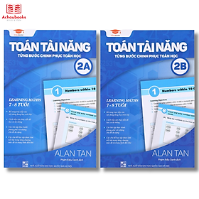 Sách: Toán Tài Năng 2A+2B - Toán Lớp 2 ( Bộ 2 cuốn ) - Á Châu Books