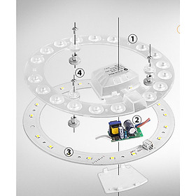 Mua ĐÈN LED module TRÒN SIÊU SÁNG  D12cm