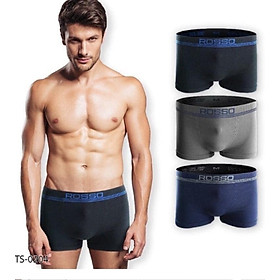 COMBO 4 QUẦN LÓT BOXER NAM ROSSO 0204 - UNDERWEAR MÀU NGẪU NHIÊN