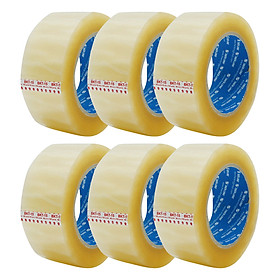 Lốc 6 Cuộn Băng Keo Trong Thiên Long BKT15 (150yards)