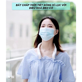 Mua Quạt đeo cổ không cánh M6 bất chấp thời tiết - Home and Garden