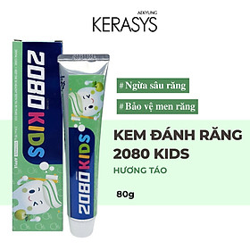 Kem đánh răng trẻ em cao cấp Hàn Quốc 2080 Kids (Tinh chất hương Táo) 80gr